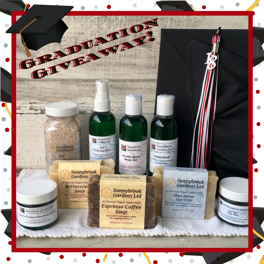 Congrats to the Class of 2018! Enter to win our latest giveaway of products to help you relax after your big accomplishment!
