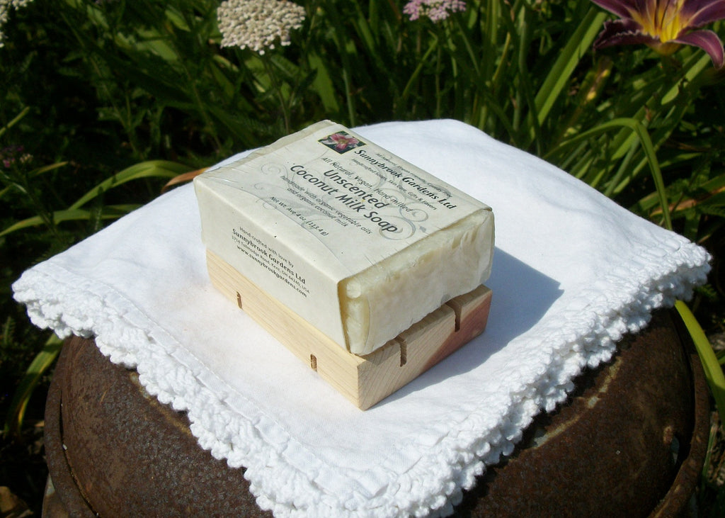 NEW Cedarwood Soap Dishes are handmade especially for our soaps!