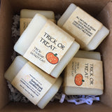 Trick or Treat Halloween Cold Process Unscented Organic Coconut Milk Soap Favors