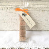 All Natural Orange Spiced Chai Mineral Bathing Salt Thank You Shower and Party Favors