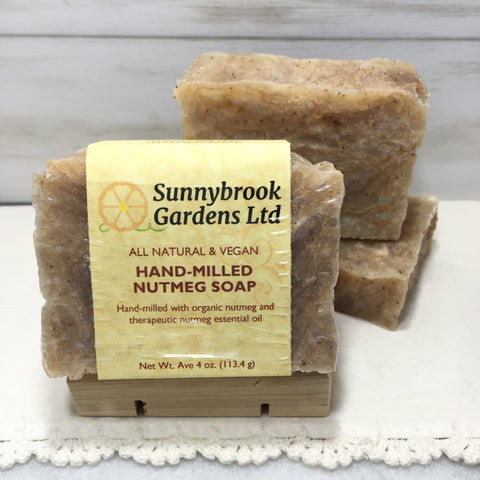 Hand-milled Nutmeg Soap
