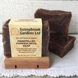 Our Cedar Wood Soap Dishes are handcrafted especially for our soaps!