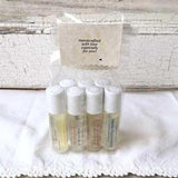 SAMPLER GIFT SET OF SEVEN DELICIOUS ALL NATURAL VEGAN LAVA LIP GLOSSES WITH HANDMADE GIFT TAG ESPECIALLY FOR  YOU