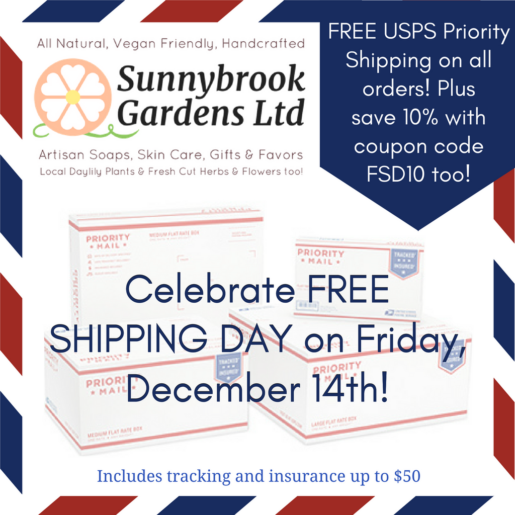 Free Shipping Day on Friday, December 15th!