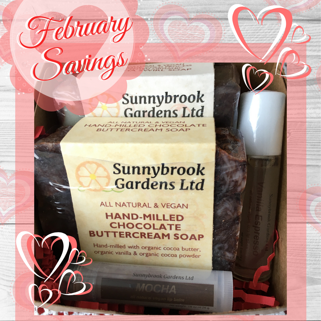 February Savings on sweet treats for your skin!