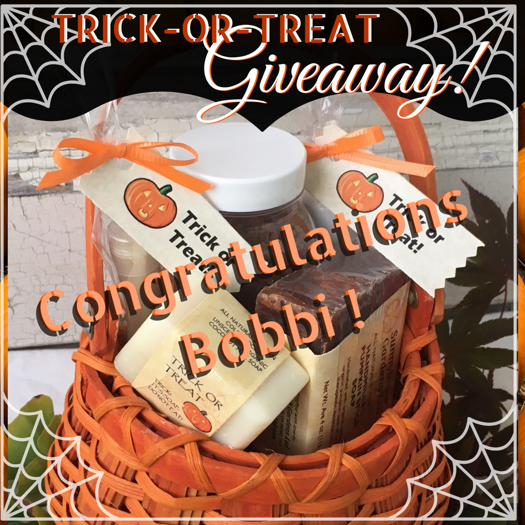 Enter to win our Halloween Trick or Treat Basket Giveaway