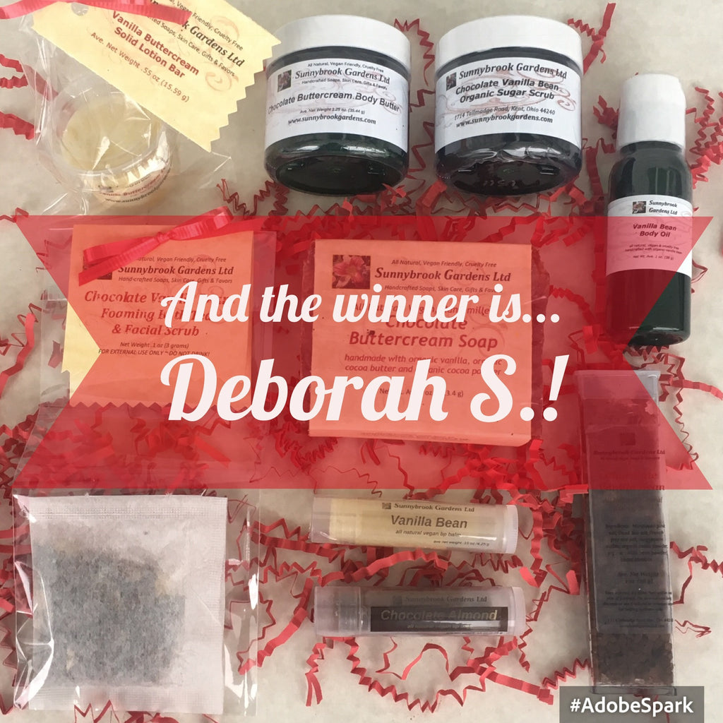 And the winner of our February giveaway is...