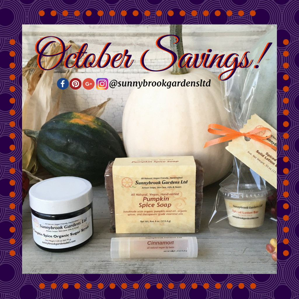 Pumpkin Pie Spice and Everything Nice for our October Monthly Promotion Box!