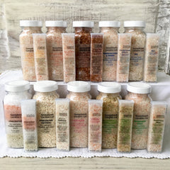 Mineral Bathing Salts, all natural and gently scented
