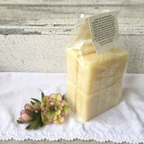 Enjoy our cold process Unscented Organic Coconut Milk Soap Gift Set