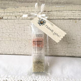 All Natural White Unscented Mineral Bathing Salt Thank You Shower and Party Favors