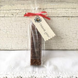 All Natural Red Chocolate Vanilla Bean Mineral Bathing Salt Thank You Shower and Party Favors