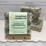 Enjoy all natural, vegan friendly, long lasting Hand-milled Gardener's Soap from Sunnybrook Gardens Ltd