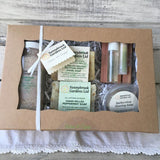 Relax and Enjoy our  green Herb Garden Collection Deluxe Sampler Gift Box!
