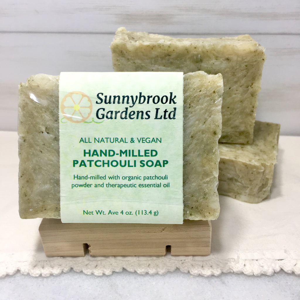 Hand-milled Patchouli Soap
