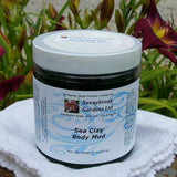 LARGE ALL NATURAL SEA CLAY FACE AND BODY MUD MASK, GENTLY SCENTED WITH ESSENTIAL OILS